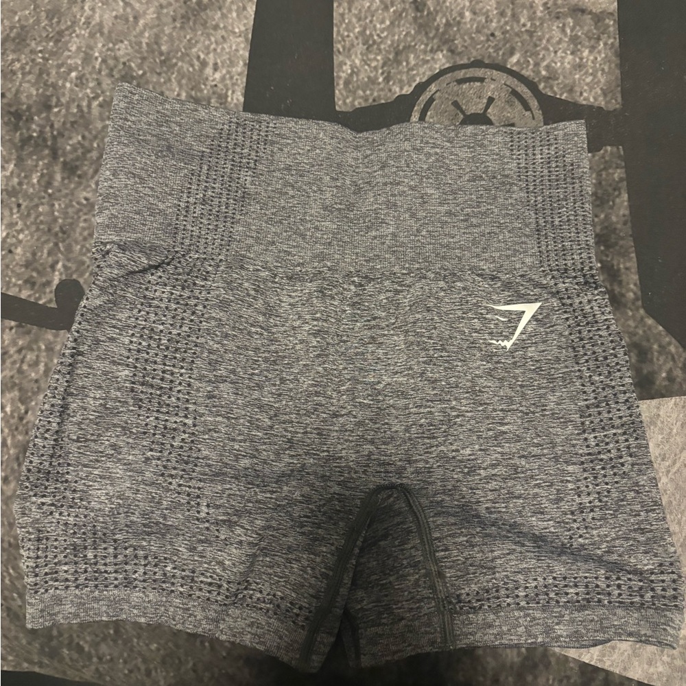 Gymshark Gray Athletic Shorts Seamless Performance Fit